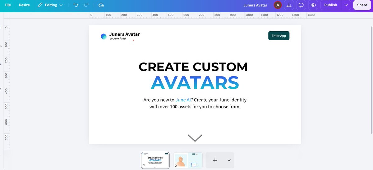 JuneArtist01's tweet photo. I am working on Juners Avatar UI design 😁🔵
Everthing is coming together perfectly
More updates next 🗒️
@askjuneai @blockchain 
@SpeakStraight_ @jkb0x https://t.co/jMrE7CO0YN