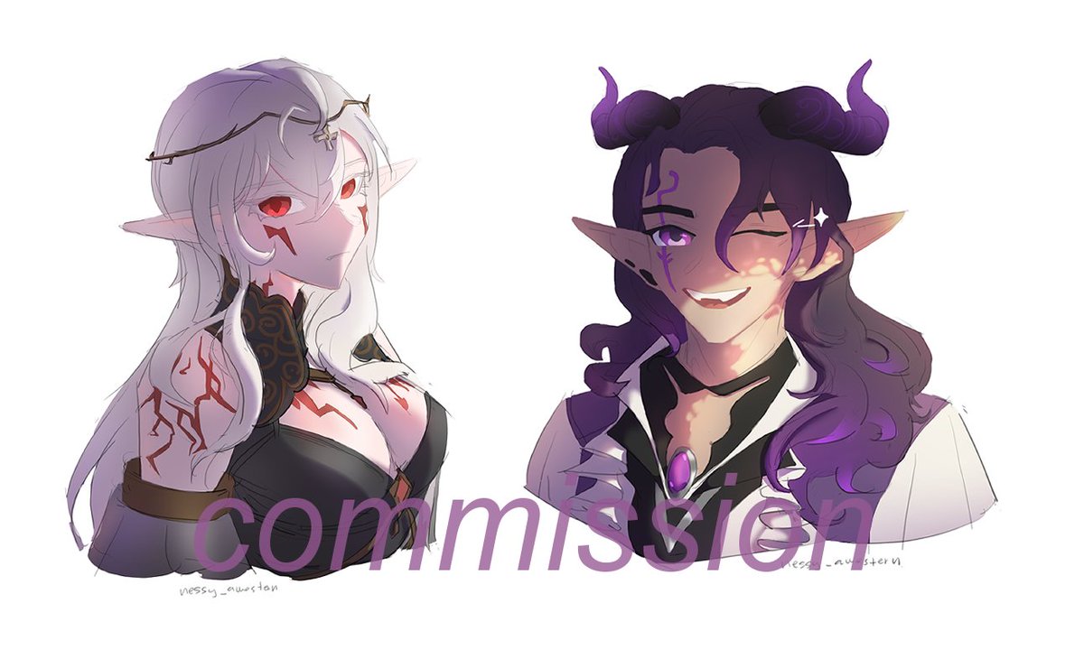 Awestern_art's tweet photo. commissions #anime #commission #sketch https://t.co/uSJVI0qNig