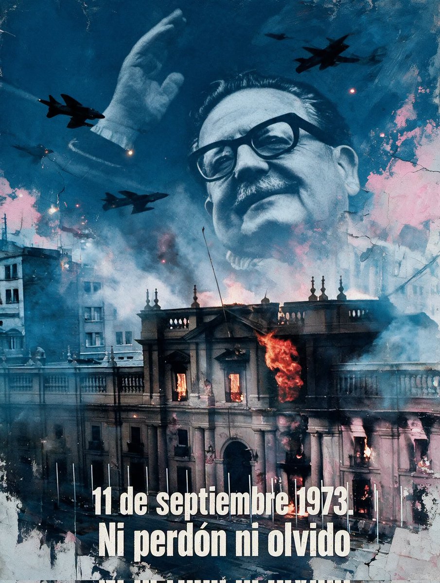 RobertoGlezMu's tweet photo. No olvidamos el golpe militar que arrebató al gobierno legítimo de Salvador Allende electo por su pueblo la vida en Chile.  #TenemosMemoria #CubaViveEnSuHistoria
#Mayabeque https://t.co/afpMQ05SAJ