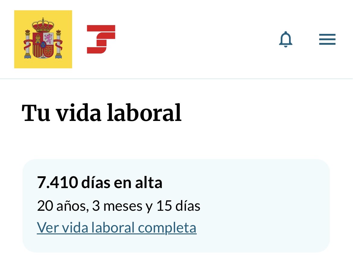 Bardeny's tweet photo. @miriamnoguerasM Si vull un futur millor i que un polític no tingue una paga vitalicia quan jo he cotitzat tota la vida 🤷🏼‍♂️
Quant tinc 41 anys… a veure a quina edat ens fareu jubilar sense tindre dret a cap prestació https://t.co/zJ9oW1gWxo