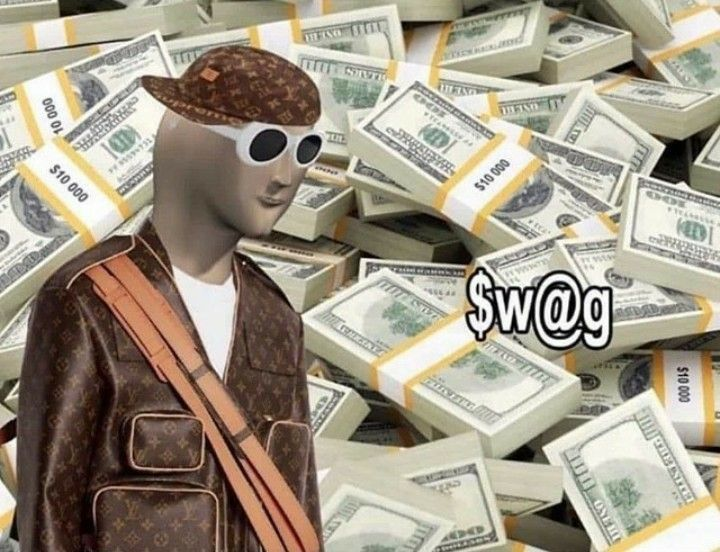 MemeManrh's tweet photo. all my hodlers have swag. https://t.co/k0qPsTs1IU