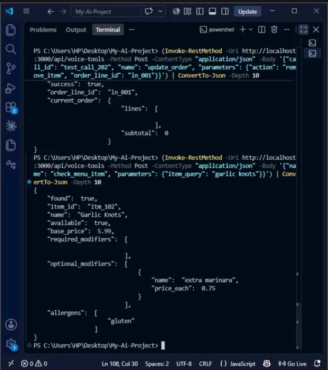 SUcCeS188's tweet photo. Allergy safety was the part I cared about most. It's not enough to tell the model "warn about allergies" in a prompt models can slip.

So I made the backend itself reject adding a conflicting item unless the model explicitly passes an acknowledgment flag after warning the  user. https://t.co/ovqwP345YM