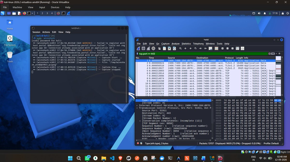 AnmolPain22790's tweet photo. Me at 3 AM, learning Kali Linux for tomorrow’s test. https://t.co/4WSLWQDO0X