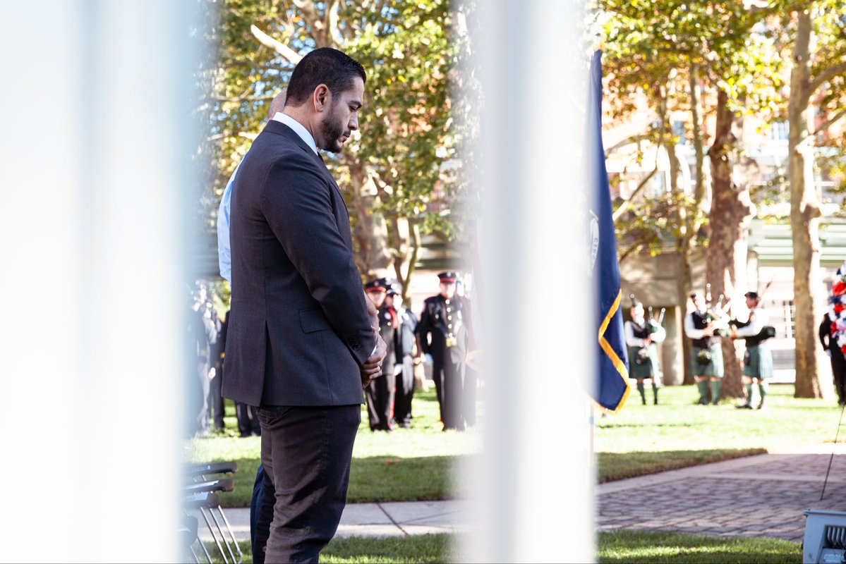 AbdulElSayed's tweet photo. Today we honor the memories of those who were lost on 9/11 by doing what America's attackers and detractors could never do. By building. We build an America that is bigger. More inclusive. More empowering. More just. https://t.co/SokXM2IvYG