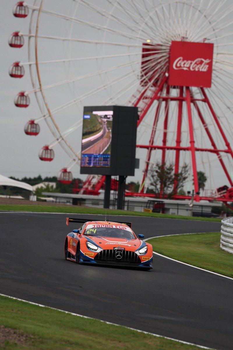 motojima5555's tweet photo. SRO JAPAN CUP Final Round SUZUKA

チャンピオンがかかった重要な最終戦。
昨日の雨の中でのプラクティスは、良い手応えを感じることができました。
今日は予選とRace 1 https://t.co/YuKxRNFj83