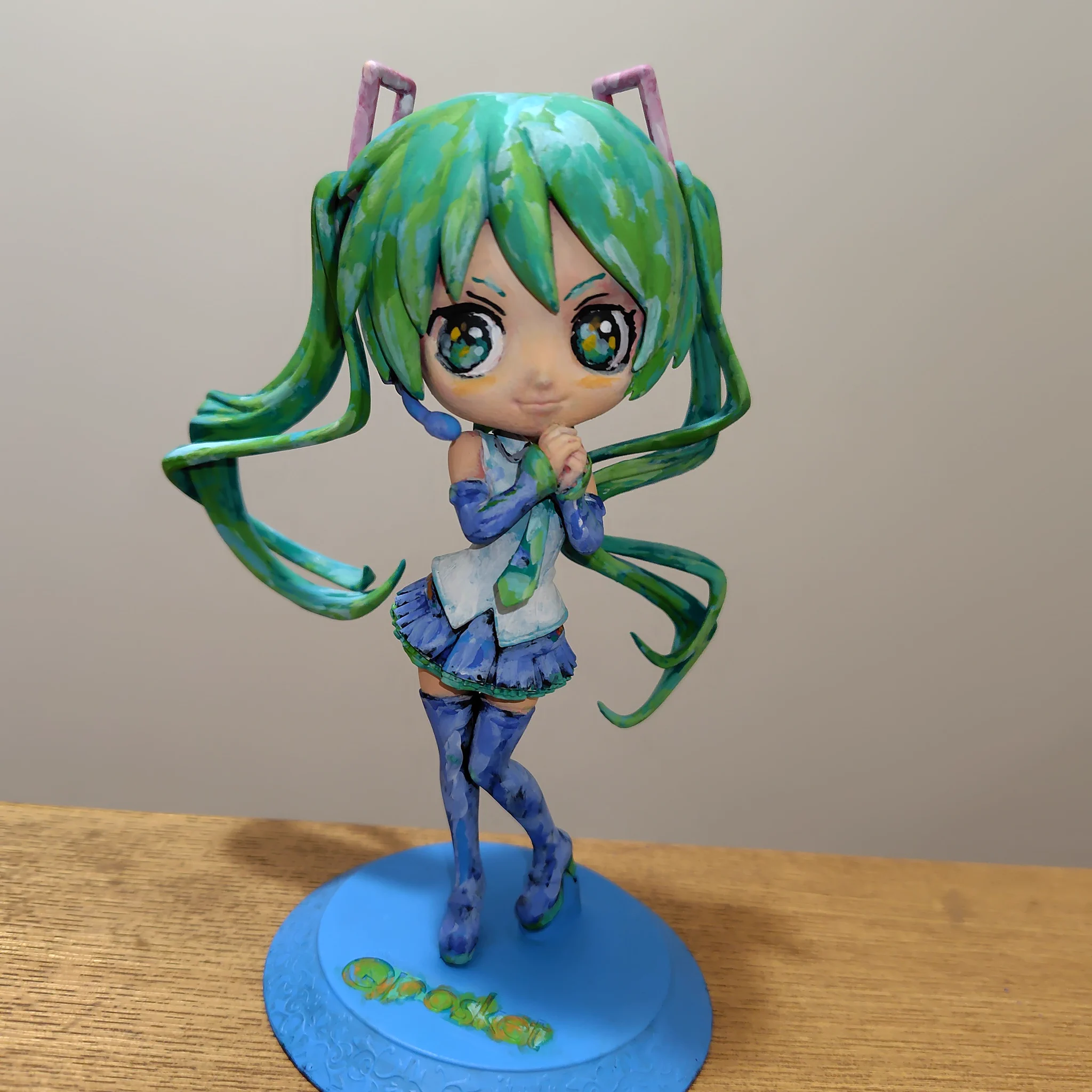 Qposket VOCALOID 初音ミク リペイント品 桑どん @ファレホのバカ大将 on X: 