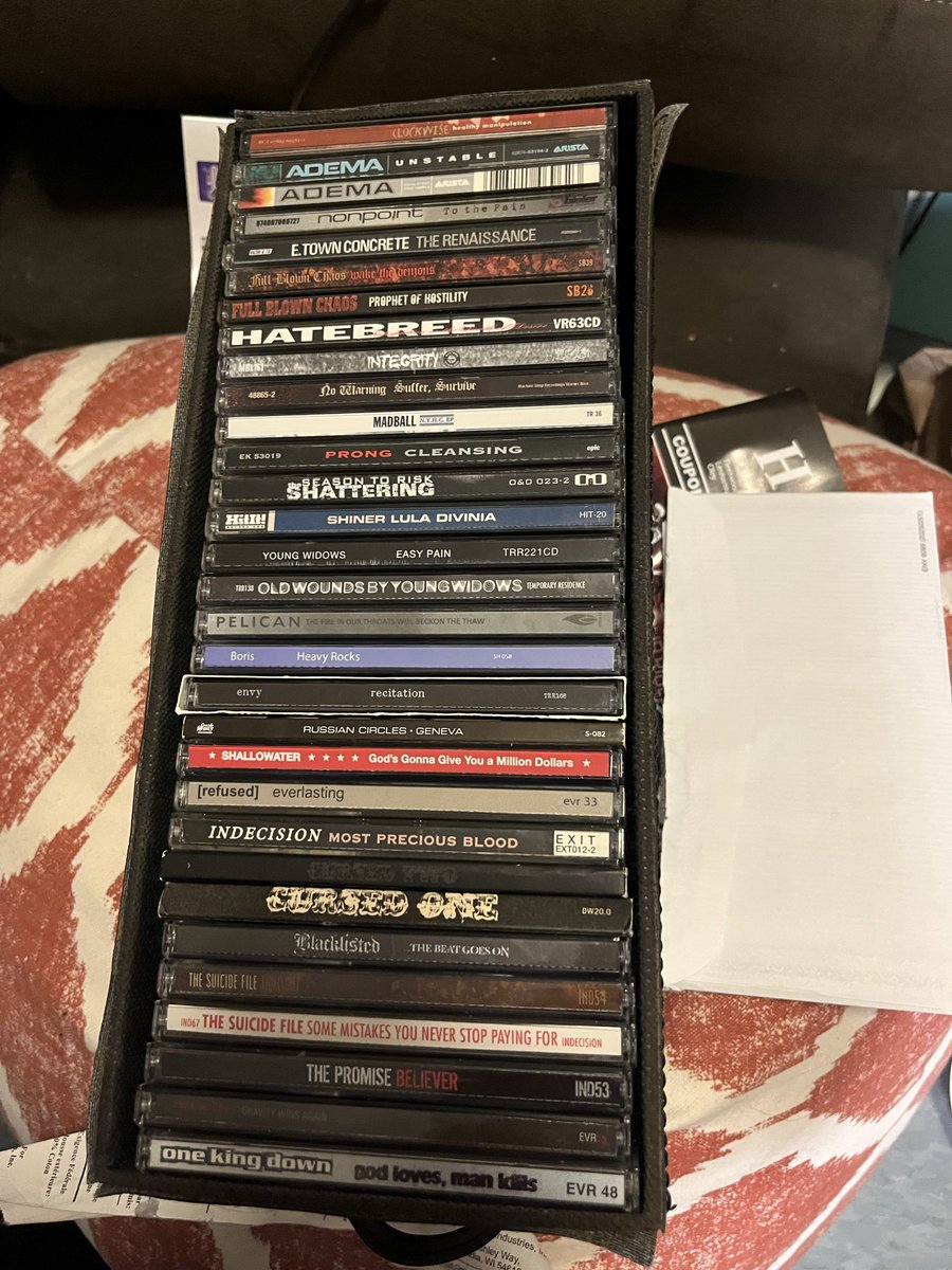 TheIreFuse's tweet photo. 9/11 CD box. https://t.co/f4JdsOIbdB
