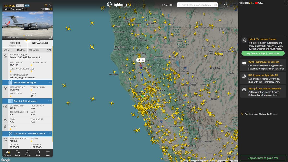 AIYeyENGDdJkjTr's tweet photo. Sept. 12, 2026
#Anchorage Elmendorf Air Force Base #Eielson Air Force Base #Anchorage Elmendorf Air Force Base #Fort Lewis, Washington #Fort Hood, Texas #Fairfield Travis Air Force Base ==> #Anchorage Elmendorf Air Force Base
#RCH466 #AE080E USAF C-17A Globemaster III https://t.co/xVQ9RSdTw8