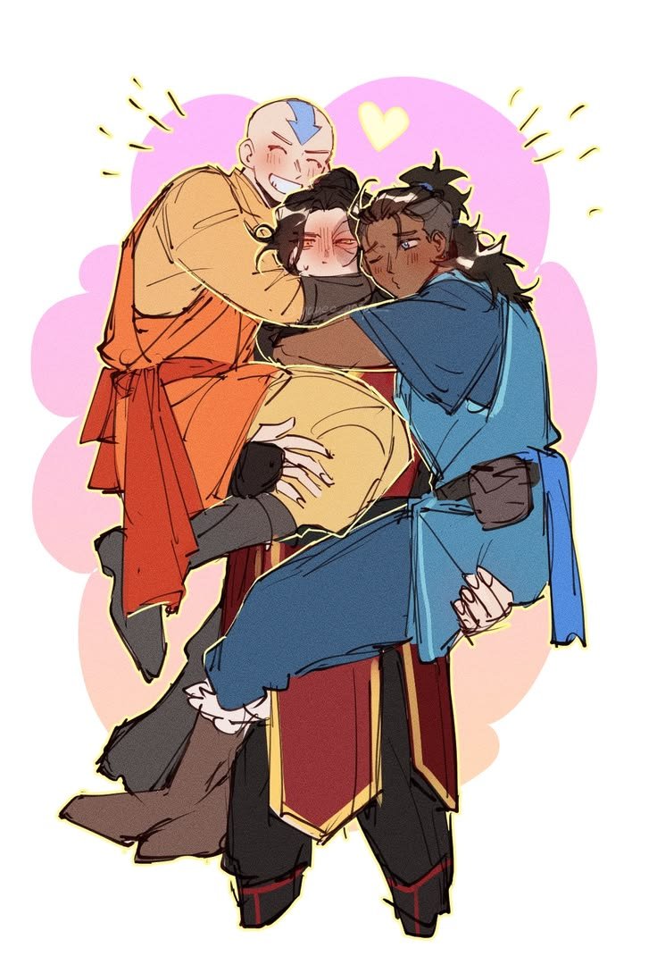 AngelAllen23665's tweet photo. Dad / Zuko holding his two Sons Aang / Sokka 
#Zuko #Aang #Sokka #TeamAvatar https://t.co/TeHNNkIcCw