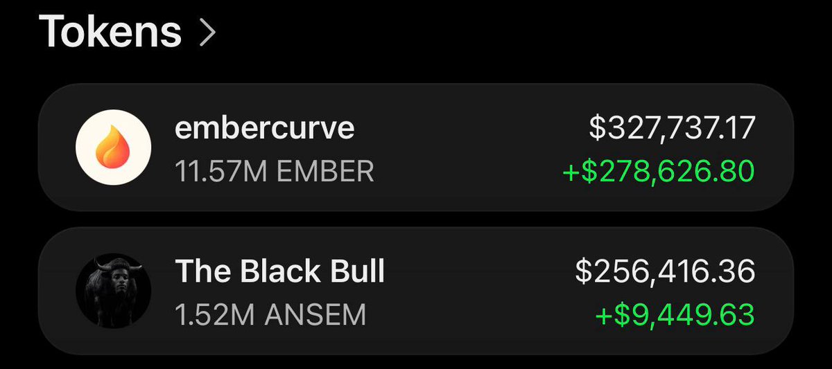 remibrc's tweet photo. $EMBER paid me $278K today!!

already sold a big chunk and locked the profit

still holding the rest because honestly its hard to fully walk away when a bag keeps paying me like this

this one has been way too good to me...

what a fucking ride 💜 https://t.co/eEzRshjMwc