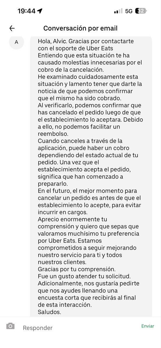 Alvicpq's tweet photo. @UberEats me acaba de robar Uber Eats en España @Uber @ubereats_es no me dan ninguna solución. No me devolvieron el dinero ni el pedido https://t.co/3lyKgo1FOG