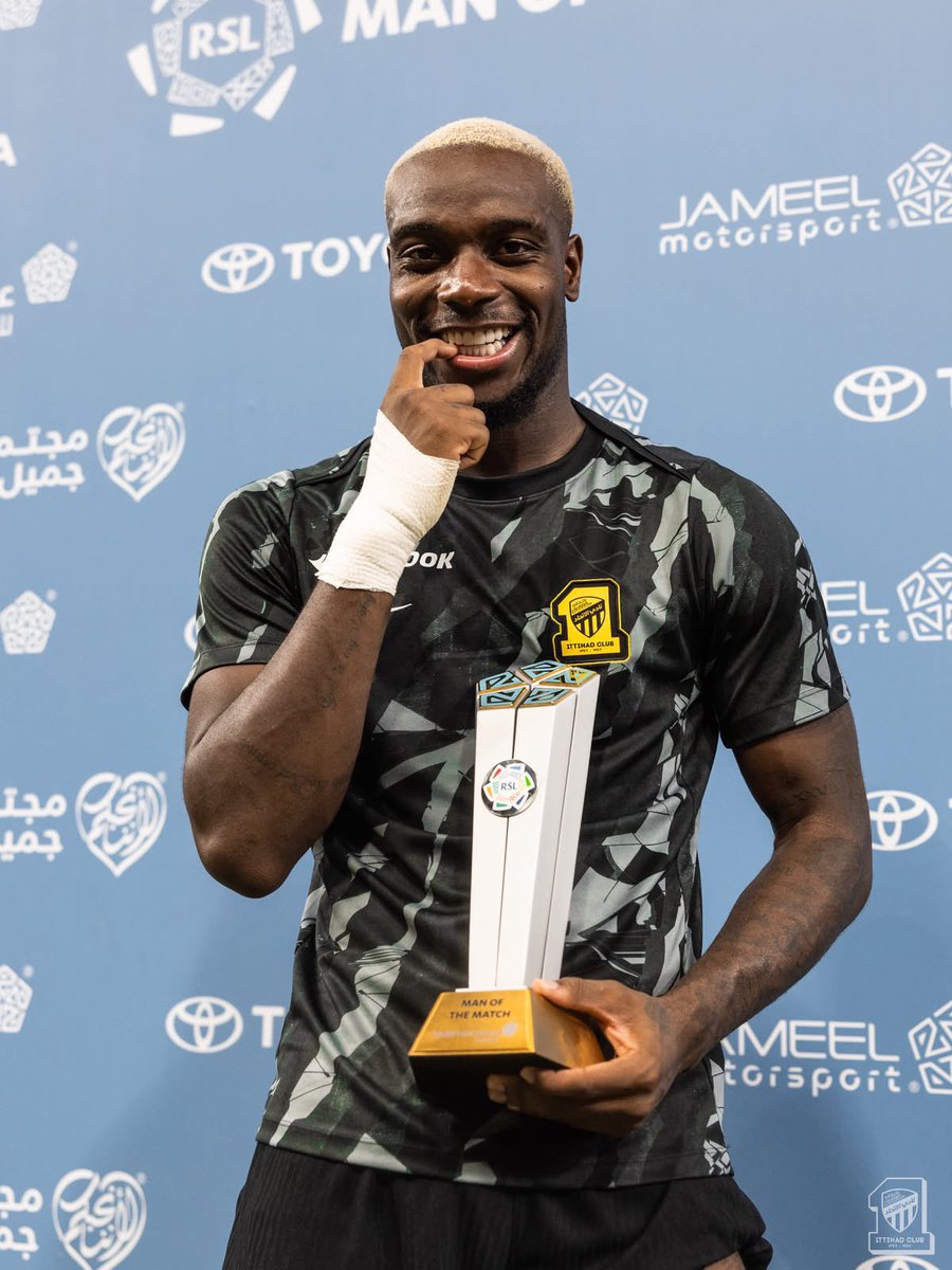 IttiMania's tweet photo. 🚨🟡 #الاتحاد سجل 12 هدف في دوري روشن هذا الموسم حتى الان: 

4 — النصيري 🥇

4 — بيرجوين 🥇

4 — جورج 🥇 https://t.co/HMELQojpdd