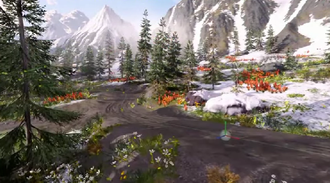 Bloxy_News's tweet photo. With Terrain splining, Roblox game creators can move and edit terrain elements like paths and roads easily, and the environment around it will automatically adjust. #Roblox #RDC26 https://t.co/3aRECGMVeA