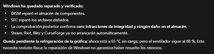 rafagandiab2b's tweet photo. Probad a decirle a Codex "Revisa mi ordenador, detecta posibles fallos de rendimiento, virus y mejoras"

Venía con mil fallos en mi PC últimamente, se ha metido ahí a arreglarlos y parece que tengo un PC nuevo https://t.co/sMS2Wltzds
