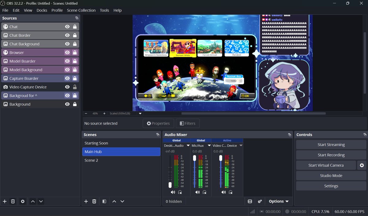 umikofy's tweet photo. Monday is the day, all systems operational (ignore my chat test message) https://t.co/IL3NT8sCfa