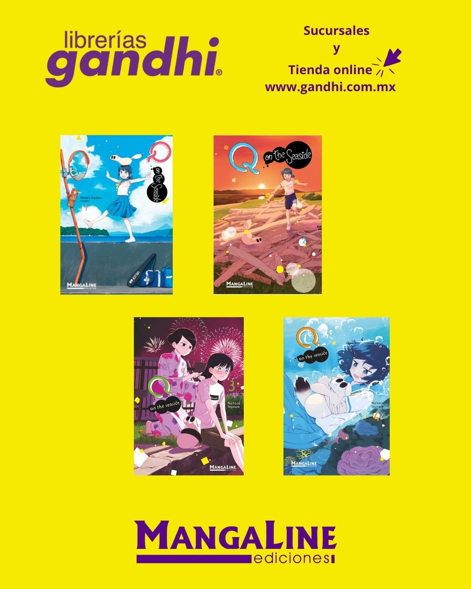 MangaLineMX's tweet photo. 📌 Disponibilidad sujeta a existencias en tienda en línea y/o sucursales.
Si no encuentras el título en tu sucursal más cercana, consulta directamente con Gandhi las opciones disponibles para adquirirlo.
#MangaLine https://t.co/Nm6VAGbf0J