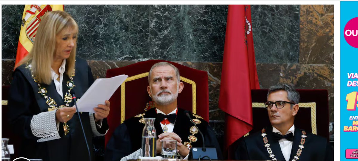 SRGOGOL's tweet photo. A la presidenta del CGPJ sólo le preocupa la "independencia judicial"; ni una palabra sobre la "irresponsabilidad" de algunos jueces, dentro del ejercicio jurisdiccional y fuera; nada sobre un TS que ella preside y que es en estos momentos el mejor activo político de PP y VOX. https://t.co/jKk8Nd8xDR