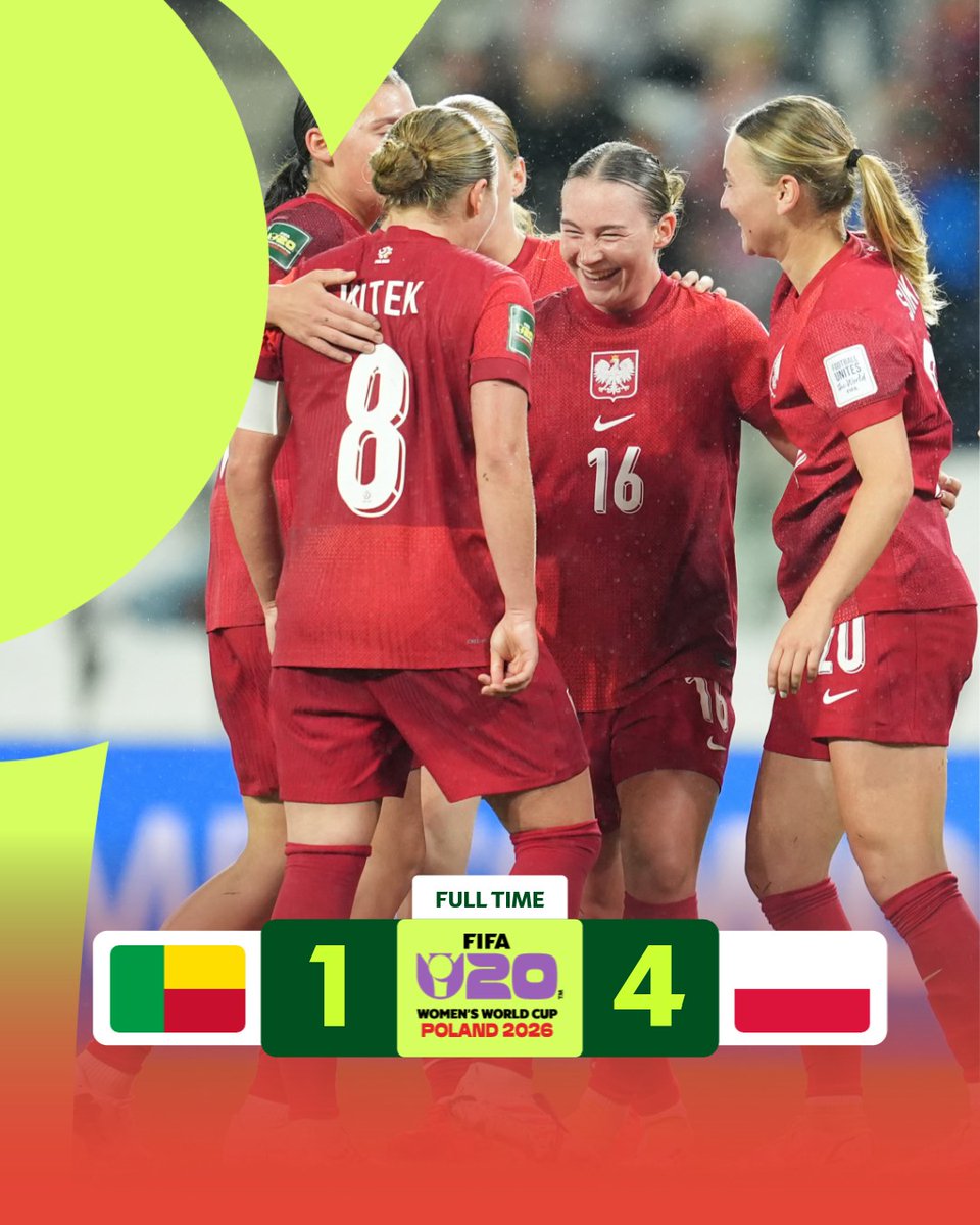 FIFAWWC's tweet photo. Three wins from three for the hosts! 👏

#U20WWC