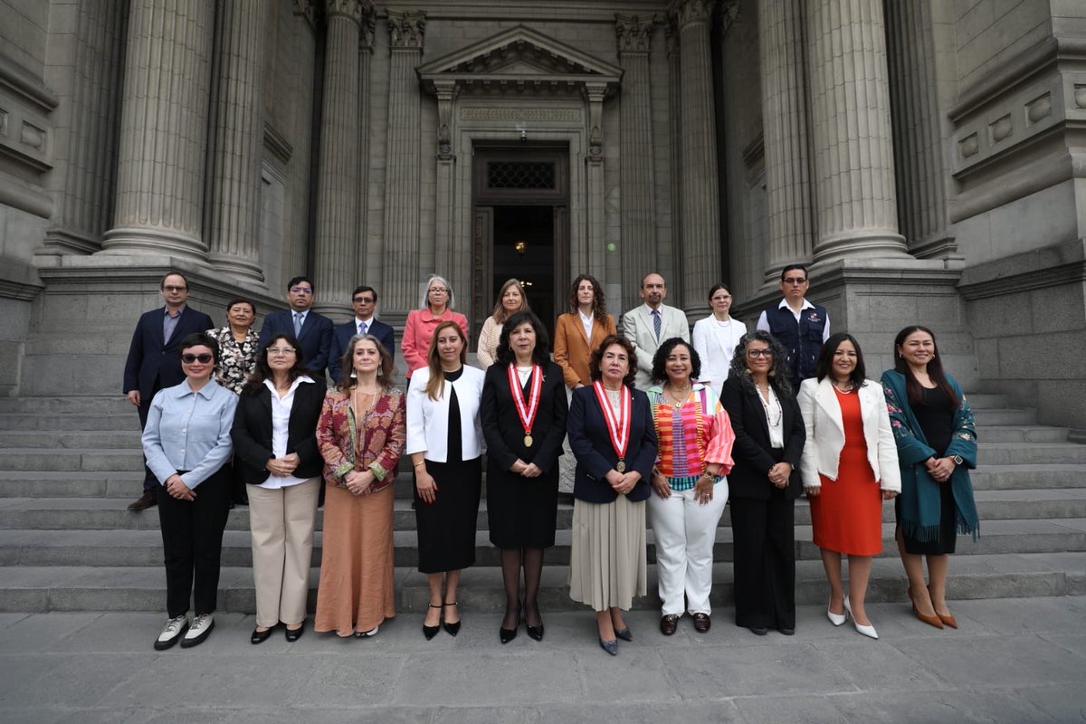 Poder_Judicial_'s tweet photo. Representantes de Mesecvi de la OEA, tras evaluar casos de niñas víctimas de violencia sexual en Condorcanqui, Amazonas, destacan los esfuerzos del Poder Judicial para acercar la justicia a las comunidades y fortalecer la atención especializada. https://t.co/ZtKJO0fyeZ