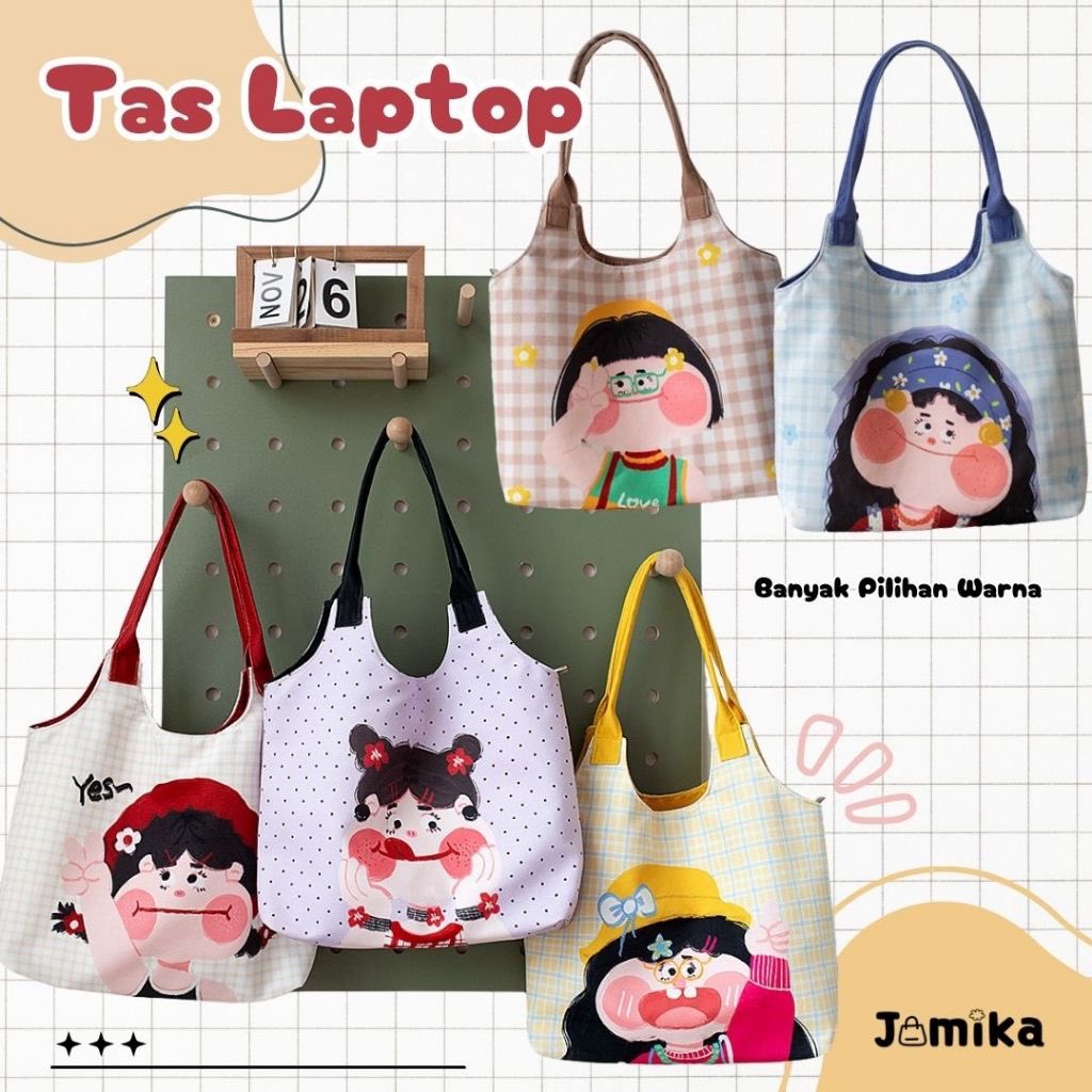 babiyakullt's tweet photo. Nemu tass yang lucuuuu bangettt bisa muat laptop jugaa muat banyakkkk 😭🫵🏻🛍️ https://t.co/67GFpnOrT1