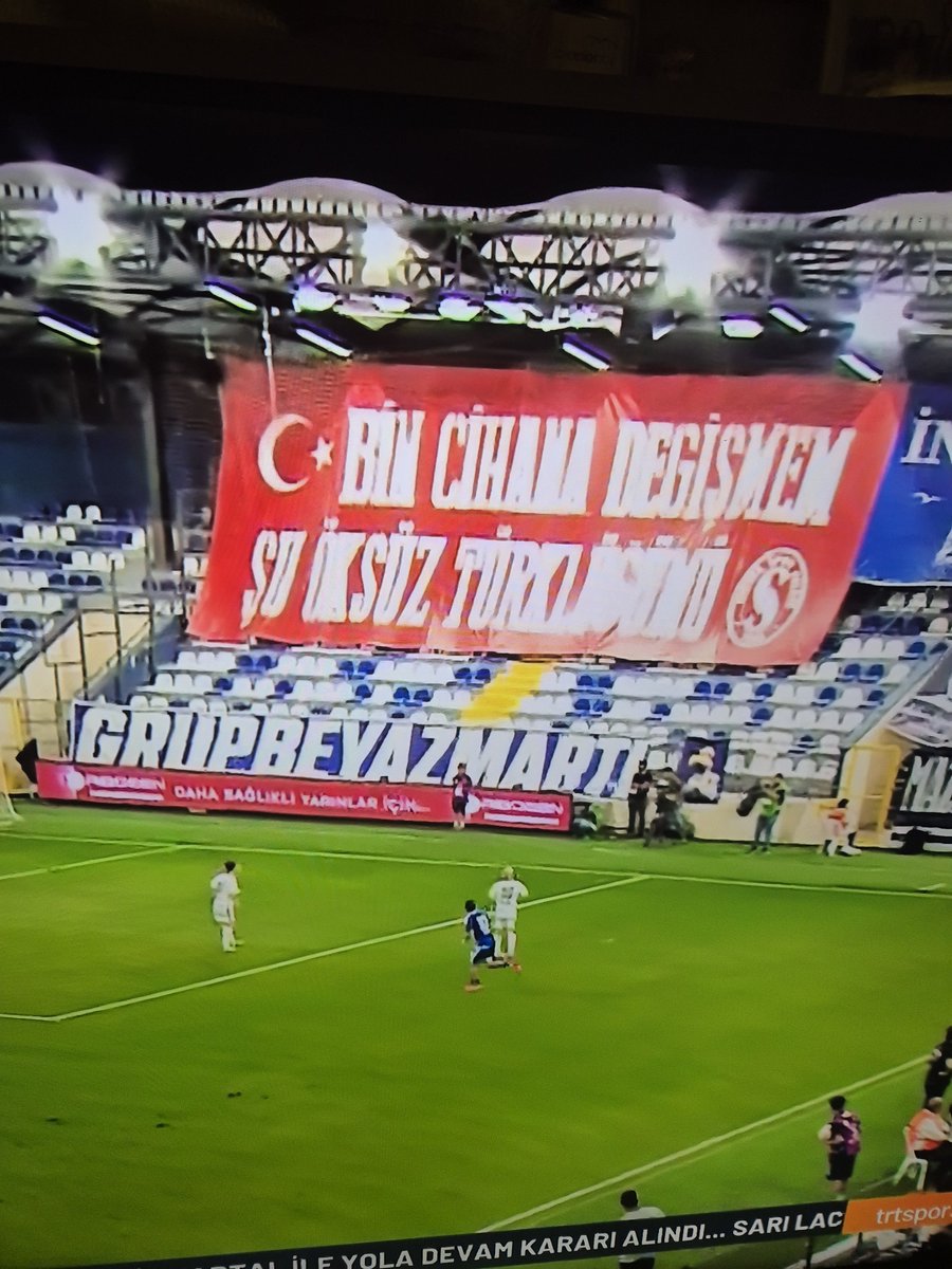 Mete70Altnts06's tweet photo. Sarıyer-Bandırma maçında statda
 açılan bir panlart...

Öz yurdumuzda bize bu pankartı açtıranlar utansın‼️ https://t.co/Vd9PMBXV4s