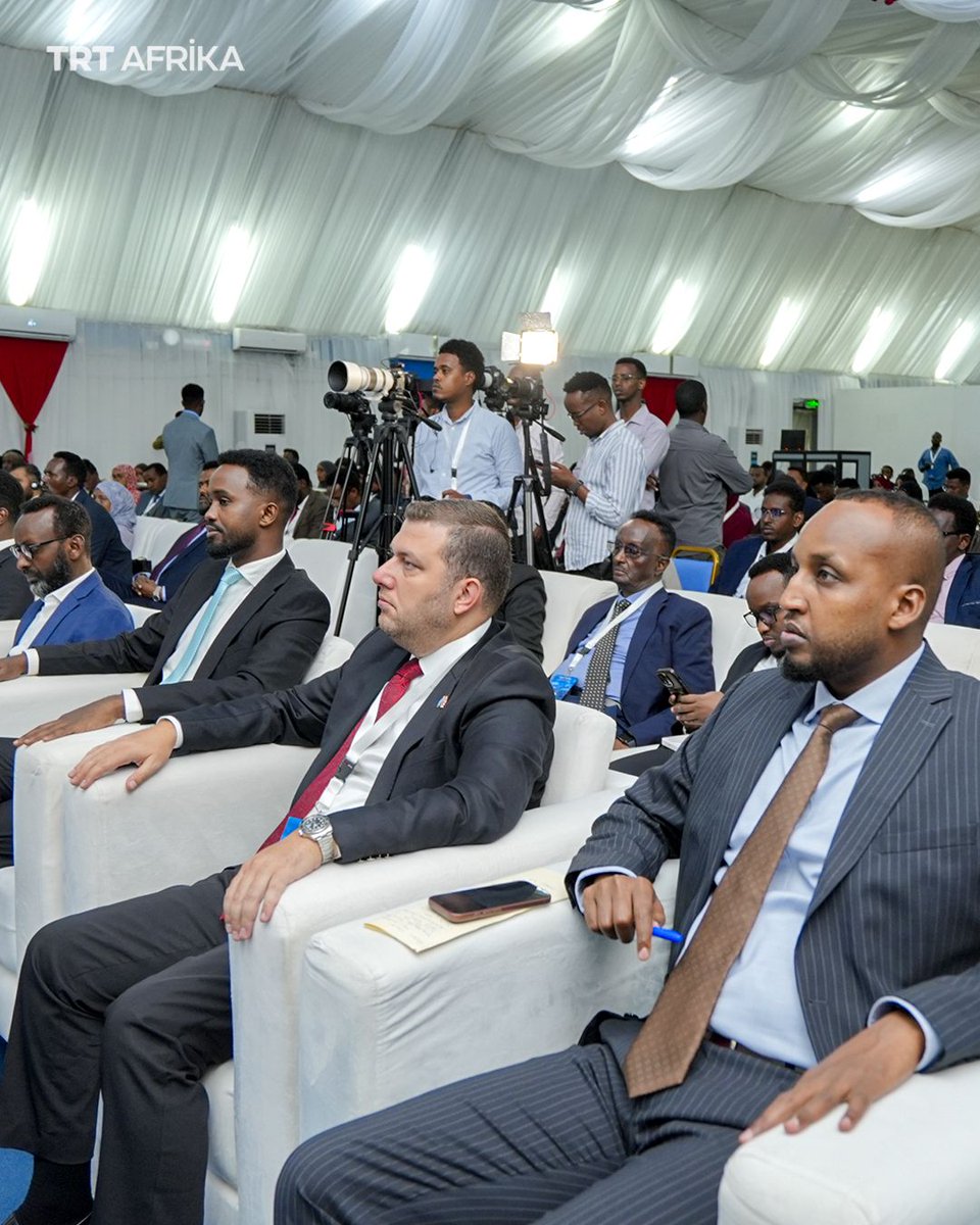 trtafrika's tweet photo. Türkiye and Somalia are describing their relationship as entering a new era, one built on trust, development, defence and strategic cooperation. At a panel in Somalia's capital, Mogadishu, officials and experts also discussed the growing challenge of disinformation and the future of the partnership