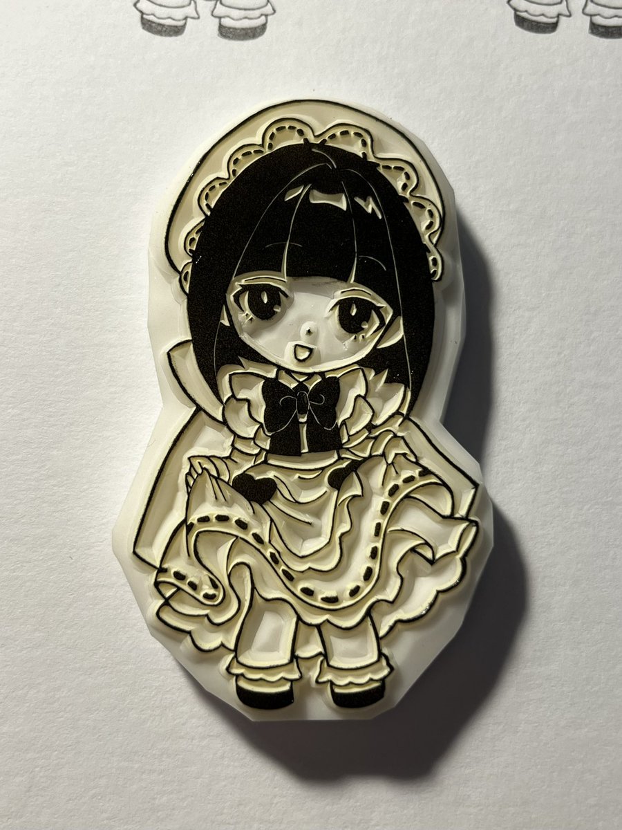 rrermesche's tweet photo. #硝子宮美術部 #消しゴムはんこ https://t.co/KSkmW2wk2l