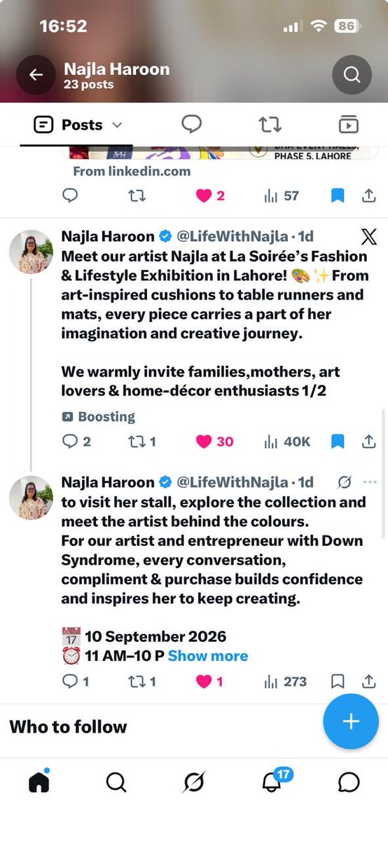 LifeWithNajla's tweet photo. Follow on TikTok Face book and Instagram https://t.co/KRXQvje3Ka