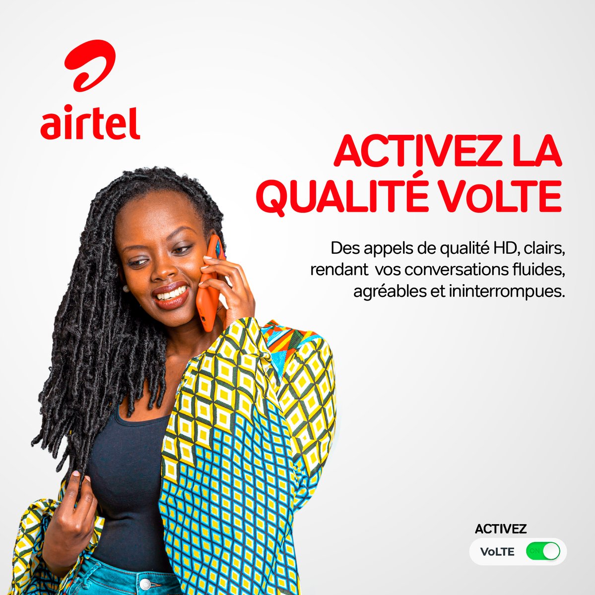 airtelniger's tweet photo. Avec Airtel VoLTE, vos appels sont aussi clairs que si vous étiez juste à côté l'un de l'autre! 
Améliorez la qualité de vos appels en activant VoLTE dès aujourd'hui dans vos paramètres!
#AirtelNiger https://t.co/uRjLOTx9of