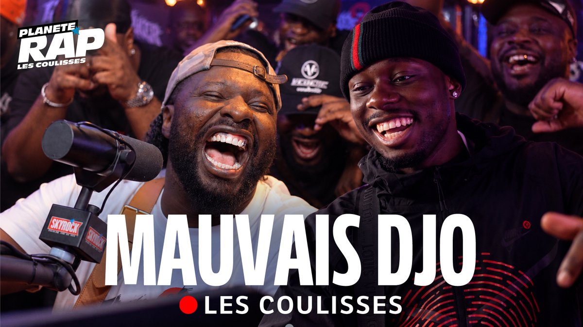 Planete_Rap's tweet photo. 📸 Les coulisses de Mauvais Djo sont désormais disponibles !

( cc @Laurentbouneau @fredmusa @SkyrockFM )

📹 https://t.co/D0o8uKsLA8 https://t.co/qfPxlRct0l