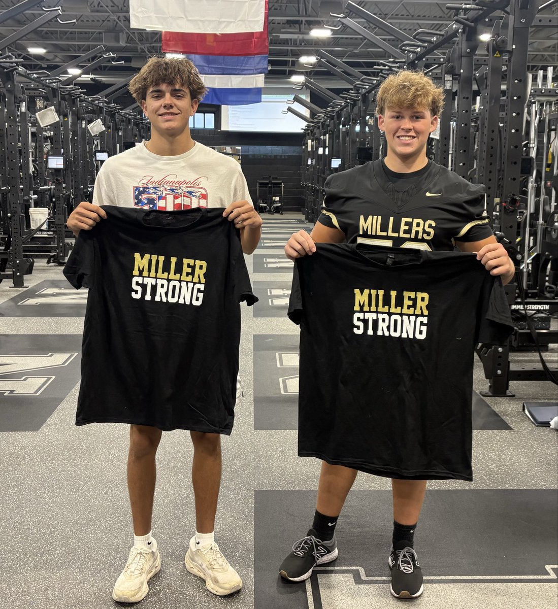 MillerStrength's tweet photo. Congrats to our first Never Daunted nominations in block 3: Luke and Eli! https://t.co/KkXDRaPeCg