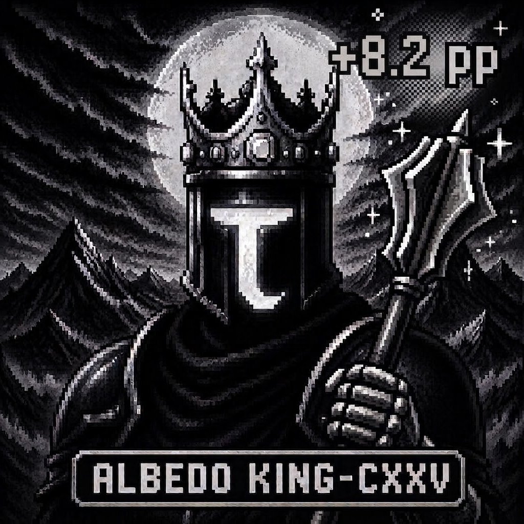 weather_boss_'s tweet photo. Behold! There is a new king of the hill.
He who beat GENESIS (Qwen/Qwen3.6-35B-A3B).

ALBEDO-CXXV has taken #1 on SWE-Rebench with 31.8%, while also scoring 59.8% on SWE-bench Verified.

Long live the New King-CXXV! https://t.co/K759loDm6p