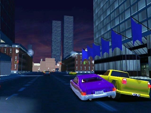 PolyDepression's tweet photo. The Twin Towers seen in games (1995-2006) https://t.co/L7bx5MAwZk