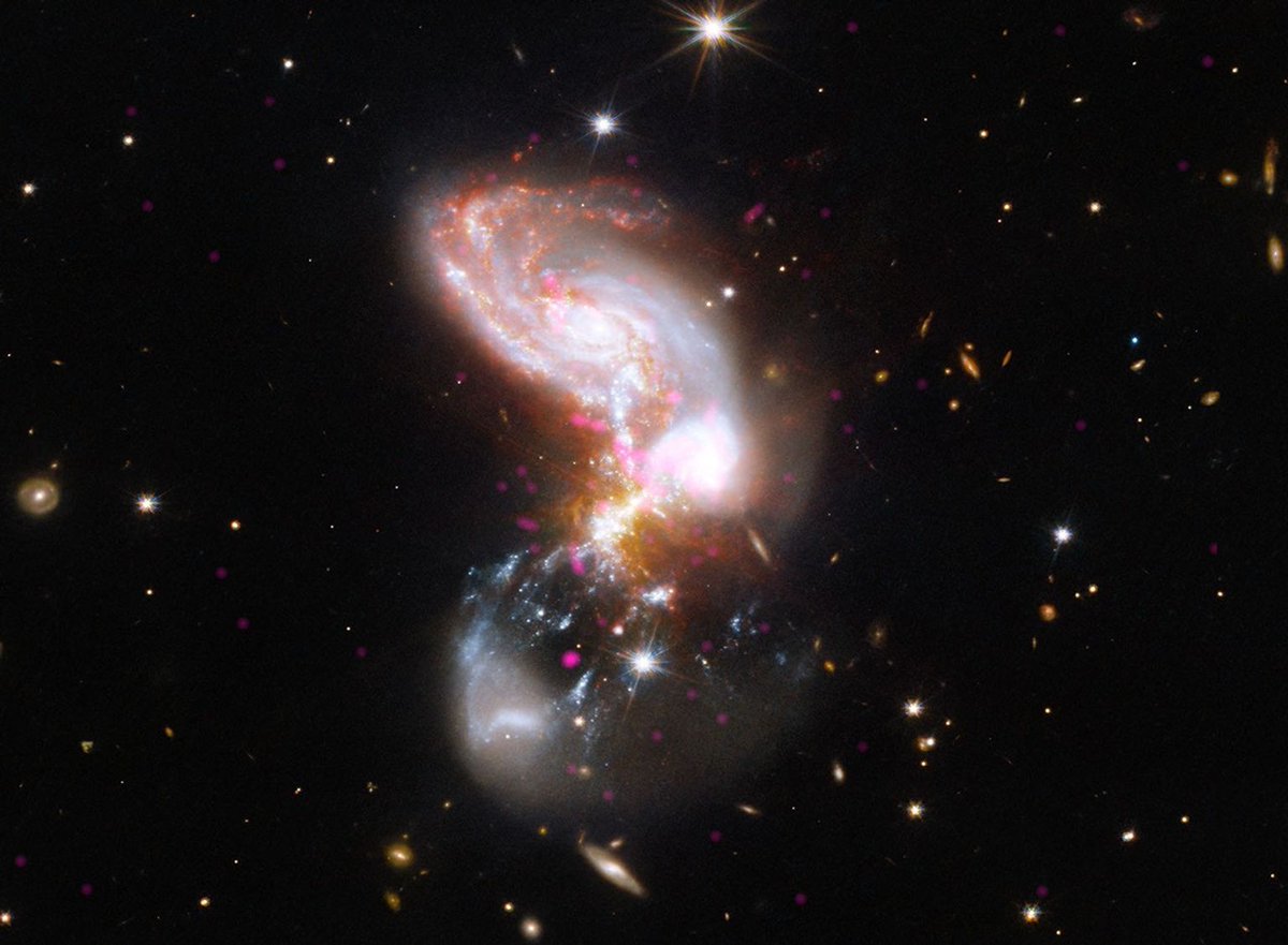 Neto's tweet photo. NASA's Chandra Spots Galactic Gem via NASA https://t.co/MaWz233rfo https://t.co/0V4tZ91nnl