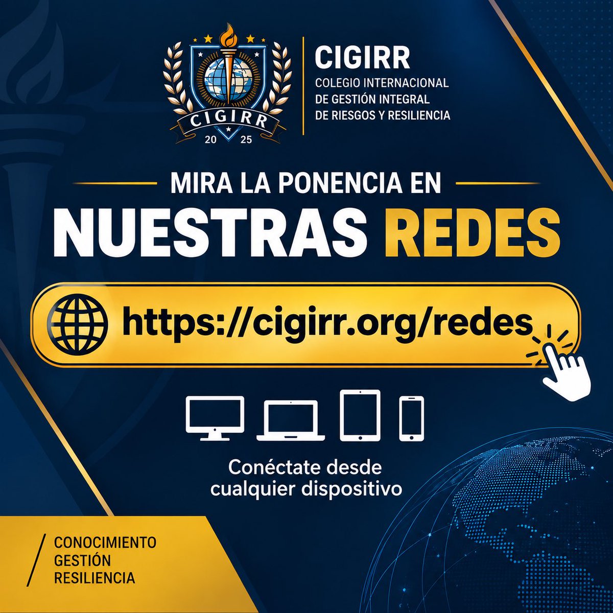 GusSalvatori's tweet photo. 🇲🇽🎆 EN ESTAS FECHAS DE CELEBRACIONES PATRIAS, el Colegio Internacional de Gestión Integral de Riesgos y Resiliencia (CIGIRR), en colaboración con el Instituto Mexiquense de la Pirotecnia (IMEPI), te invita a la conferencia virtual:

🧨 “SEGURIDAD DE ARTIFICIOS DE VENTA AL PÚBLICO”

📅 14 de septiembre de 2026
🕔 17:00 h (Centro de México)
💻 Modalidad virtual

Acompáñanos y fortalezcamos juntos la cultura de la prevención y el uso seguro de la pirotecnia.

📲 Sigue la transmisión en nuestros canales de difusión:
https://t.co/0zNrAQDYtR⁠

¡Te esperamos! 🇲🇽🎇

#CIGIRR #IMEPI #Pirotecnia #Prevención #GestiónDeRiesgos #FiestasPatrias