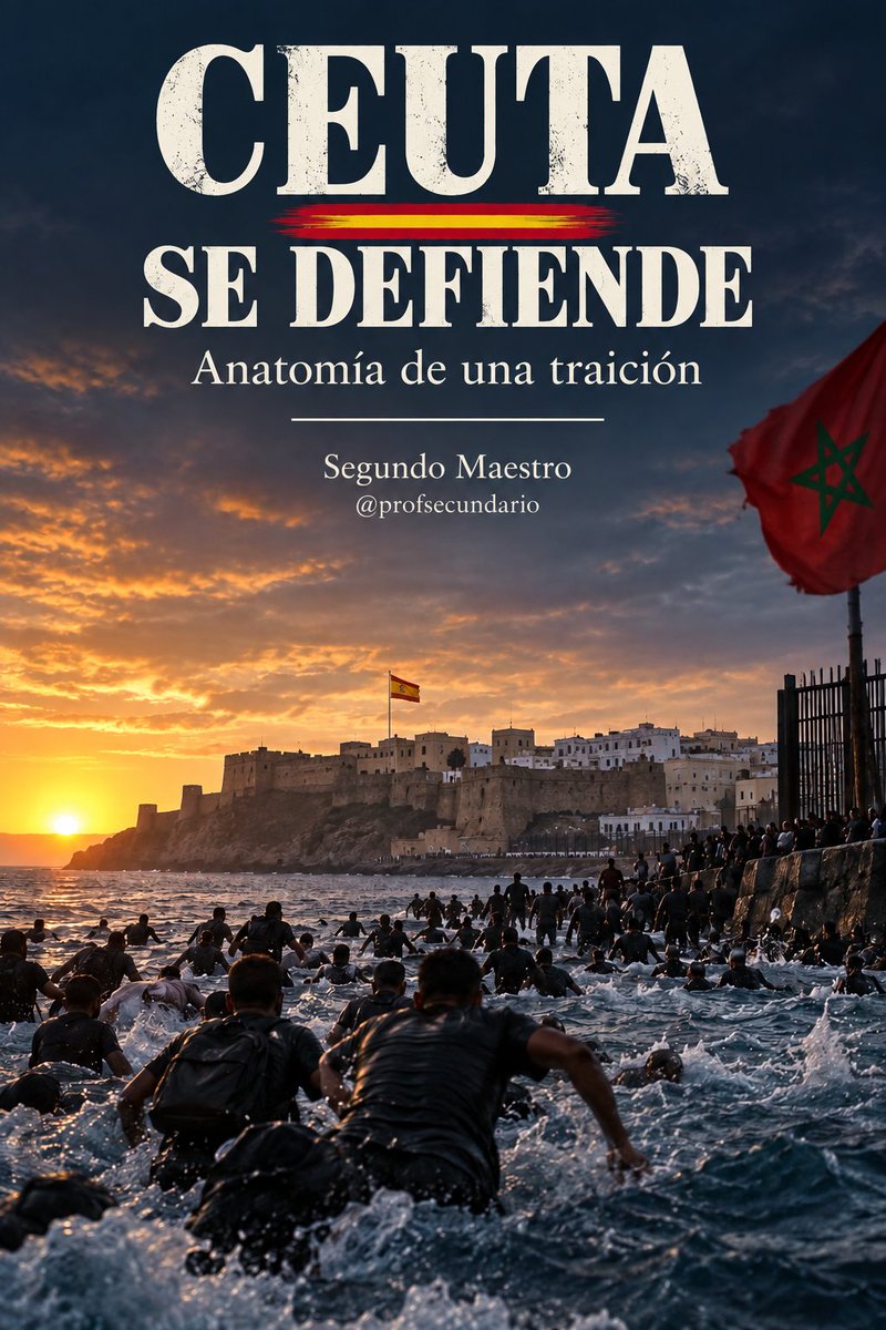profsecundario's tweet photo. He recopilado, ordenado y ampliado mis reflexiones sobre la invasión de Ceuta en este breve libro que espero que les guste. 
Disponible en Amazon.
EBOOK: https://t.co/GGKfesmvAq

Próximamente en papel. 
Les pido retuit, por favor. https://t.co/tkvbZMyWXP