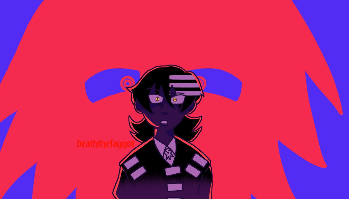 deaththefaggot's tweet photo. pork soda but digitally and better this time #kidsoul #porksoda #souleater https://t.co/5LppZ5Gisu
