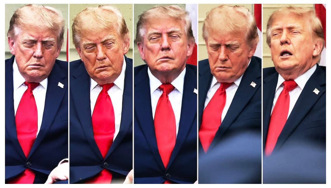 landpalestine's tweet photo. How's the media not covering this? The lunatic trump is sleeping on 9/11 memorial

The damn audacity. And he looks incredibly sick https://t.co/YIBgrY6smL