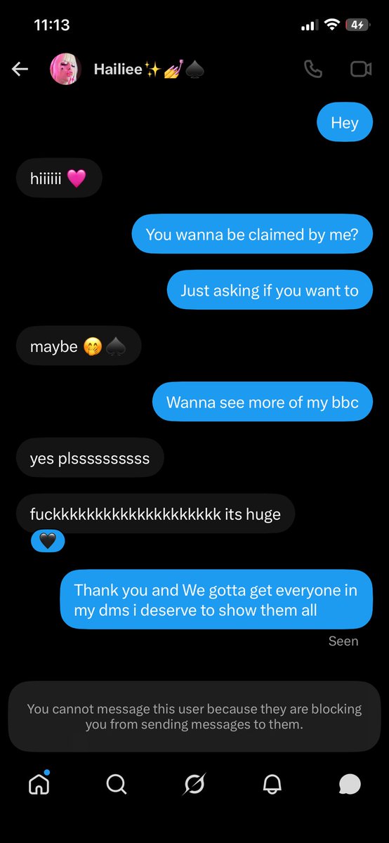 daddydarius55's tweet photo. @TransBimboBih Yall do not talk to this person this shit keeps happening I keep getting blocked fo absolutely no reason these pathetic ass bbc lovers are fakes probably did it because they thought I was a bbc or something idk these retarted ass users ain’t shit Iam a bbc fuck that shit https://t.co/SvfJrZXuOF