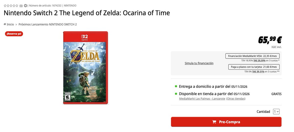 joniscloud's tweet photo. Hola @MediaMarkt_es @MediaMarktGames me gustaría saber si esta edición en Canarias será la Day 1 con las letras en dorado. Muchas gracias! https://t.co/ZpMIJOo9lh