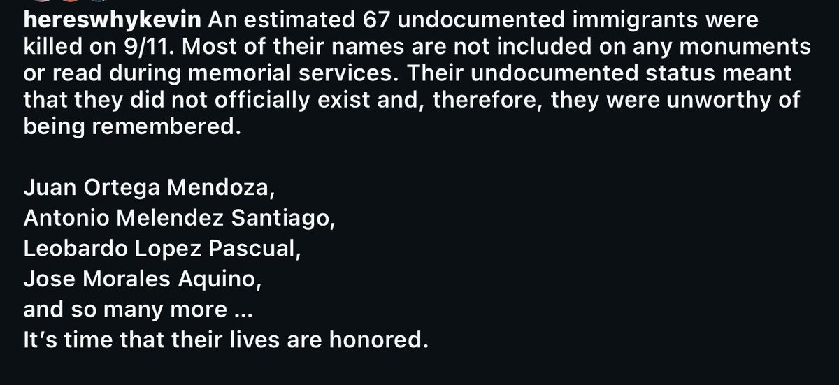 thelukadoncic's tweet photo. on the 25th anniversary of 9/11, please remember those who weren't deemed "real people" due to their citizenship status to be remembered. https://t.co/MP06xYkILE