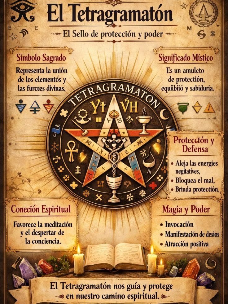 SoulAlmaONE's tweet photo. El Tetragramatón es el amuleto supremo de protección y dominio del espíritu sobre los elementos. 

Su geometría sagrada actúa como un escudo invencible contra las energías densas. 🛡️✨

¿Cómo usarlo correctamente? 
🔺 Posición: La punta superior de la estrella siempre debe apuntar hacia arriba (hacia el cielo). 
💨 Limpieza: Purifícalo con humo de incienso o palo santo antes de ponértelo por primera vez. 
📍 Ubicación: Llévalo como colgante cerca del corazón, o colócalo en la puerta principal de tu hogar para bloquear cualquier negatividad.

Actívalo siempre con tu intención de luz.
Te leo en Comentarios👇👇