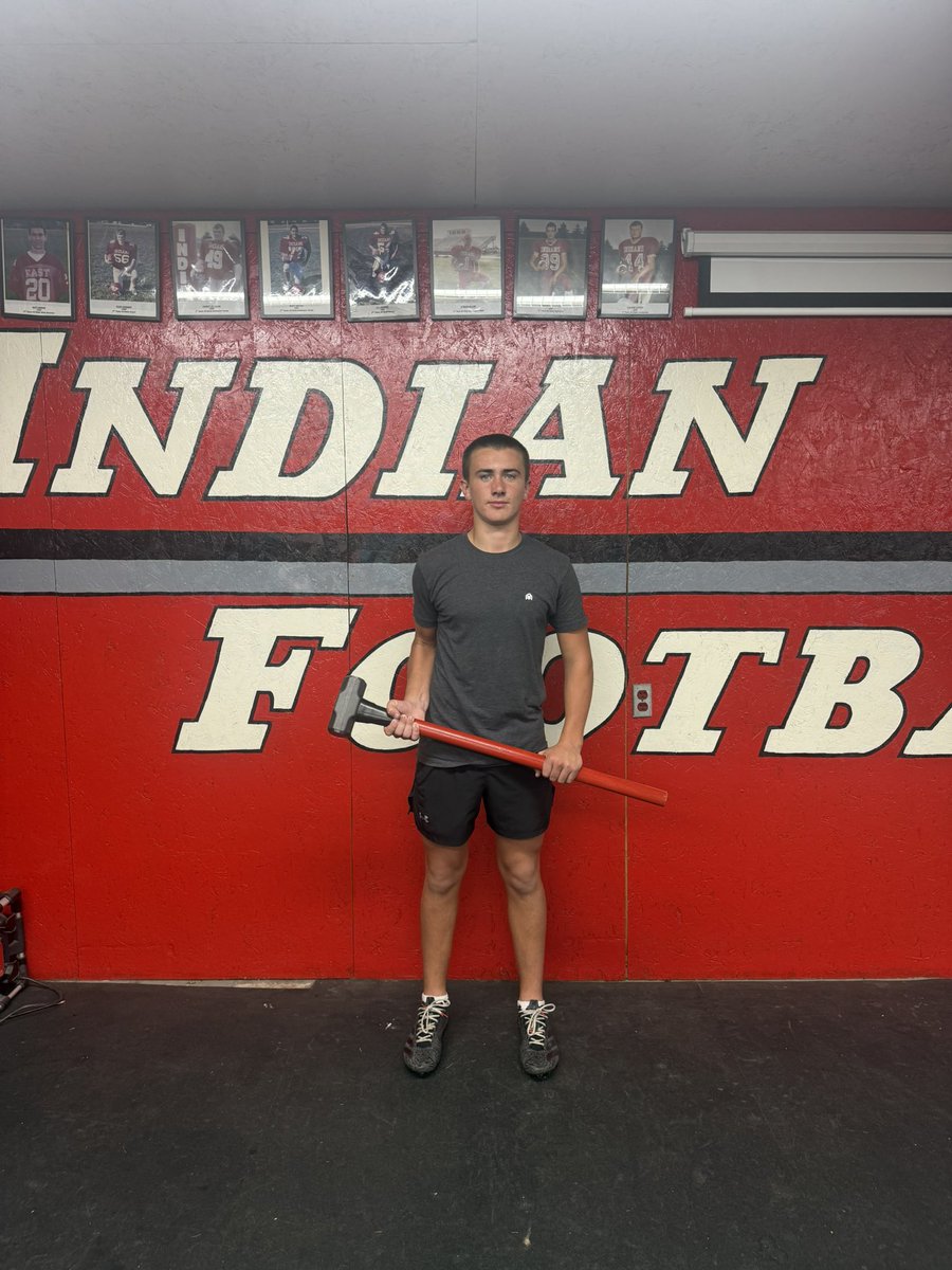 CCHSINDIANFB's tweet photo. A little late, but here are our Week 1 and Week 2 Defensive Players of the Game and Hammer Award Winners!! Week 1 Landon Roberts and Week 2 Gabe Tournear!! https://t.co/sjfERY13Wj