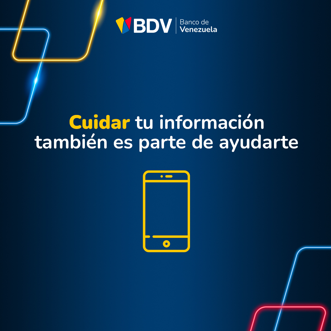 BcodeVenezuela's tweet photo. Tu seguridad es nuestra prioridad 🛡️

Sigue estas recomendaciones y evita caer en estafas:

✅Verifica siempre la fuente antes de ingresar a un link
✅No compartas claves, ni códigos
✅Tus datos son personales e intransferibles https://t.co/sa8Ftg9Ybr