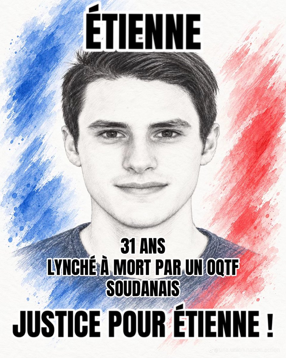 Bousquet_FR's tweet photo. Donc pour résumer, en France, en moins de 48 heures, on a (accrochez-vous) :

- Un jeune de 31 ans lynché à mort par un soudanais sous OQTF à Puteaux pour son téléphone

- Une enseignante menacée de décapitation par un parent d'élève près de Toulouse

- Une femme poignardée pour son sac par un multirécidiviste tchadien de 19 ans (interpellé 27 FOIS auparavant)

- Un homme radicalisé, armé d’un couteau, qui fait irruption dans une église de Forbach aux cris d’« Allah akbar » en recherchant le prêtre de la paroisse

- Une femme violée dans son hall d’immeuble à Paris après avoir été suivie longuement « par un inconnu »

- Un couple de sexagénaires agressé (l'épouse violée) lors d'un cambriolage à leur domicile à Corbeilles

Mais la presse mainstream toute entière verse des TOMBEAUX de larmes sur les propos, certes pas très fins, d'un policier de Carcassonne. Les journalistes de gauche ne sont vraiment pas prêts pour la suite.