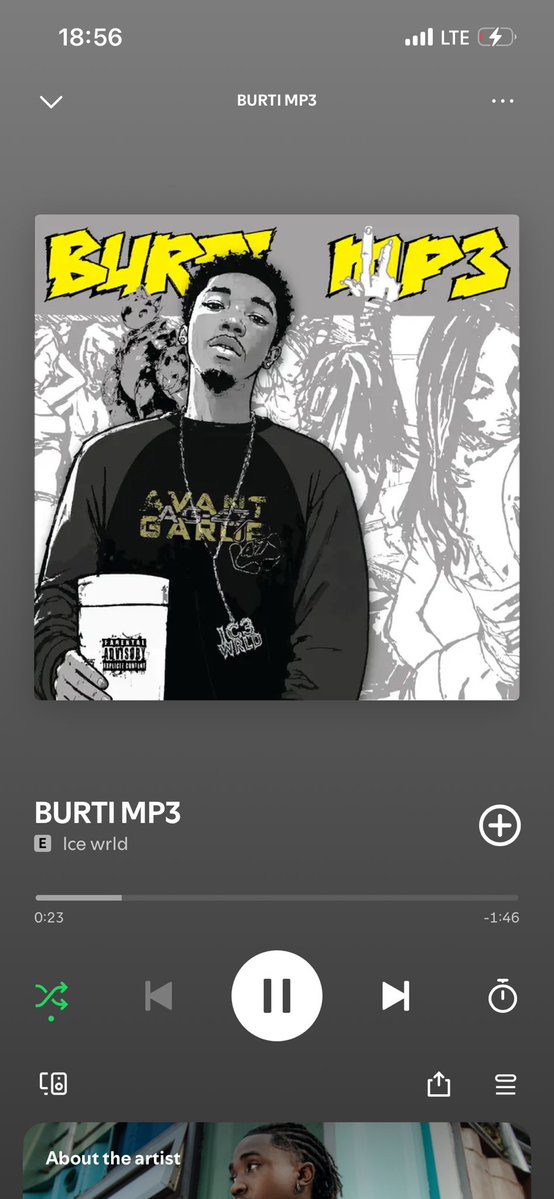 Ic3Wrld's tweet photo. FIRST DROP OF THE YEAR

BURTI MP3 OUT RIGHT FUCKING NOW!!
Thank you for waiting this long!!
It’s my turn❄️🌍  TAP IN📥⬇️

https://t.co/YMb7oyEBC6

Produced by @ibkissleek 
M&amp;M : @Creativeroy__ 
Art and Creative direction : @mr_whoistimi https://t.co/Ns6tNFuGWF