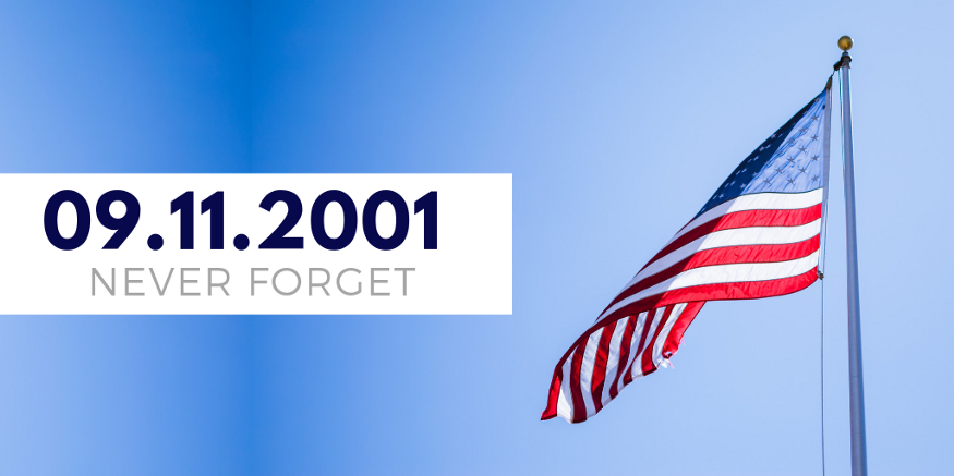 Never Forget 9/11 graphic | Courtesy: National Archives, NAID 198243869