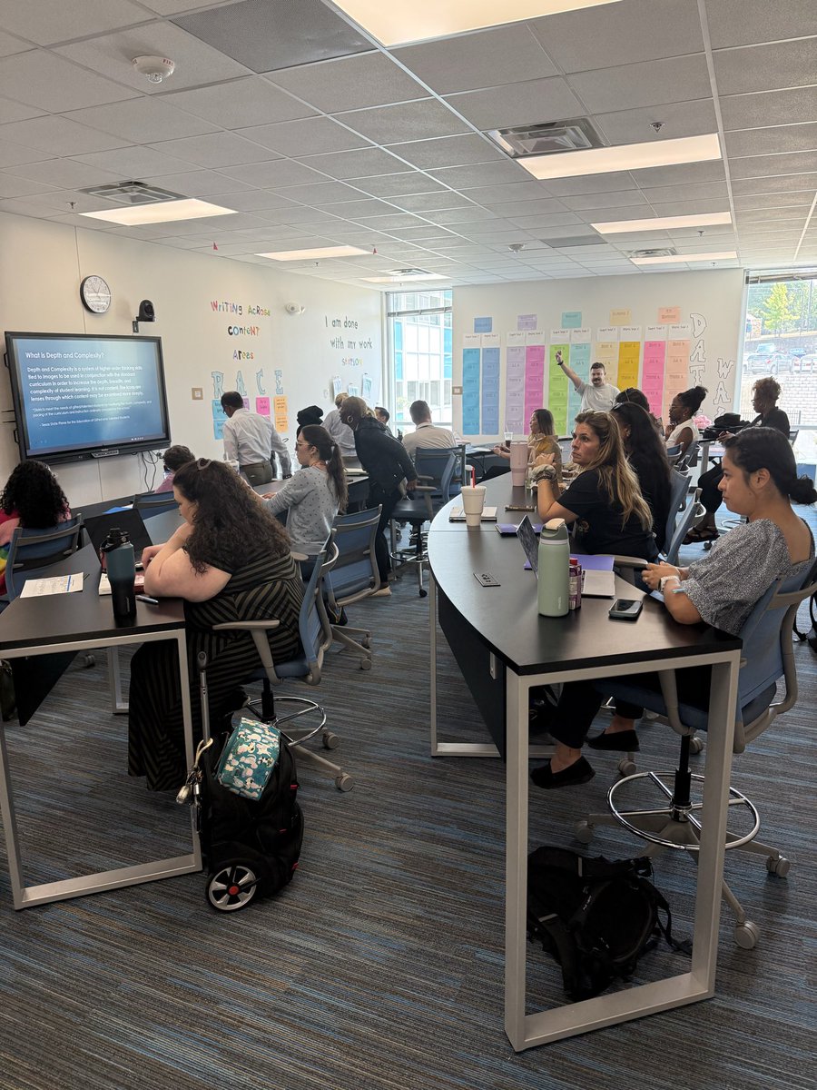 DallasIsdGT's tweet photo. Dallas ISD Gifted and Talented Teachers start the school year with a successful Kickoff! https://t.co/MQzxNdm6yd