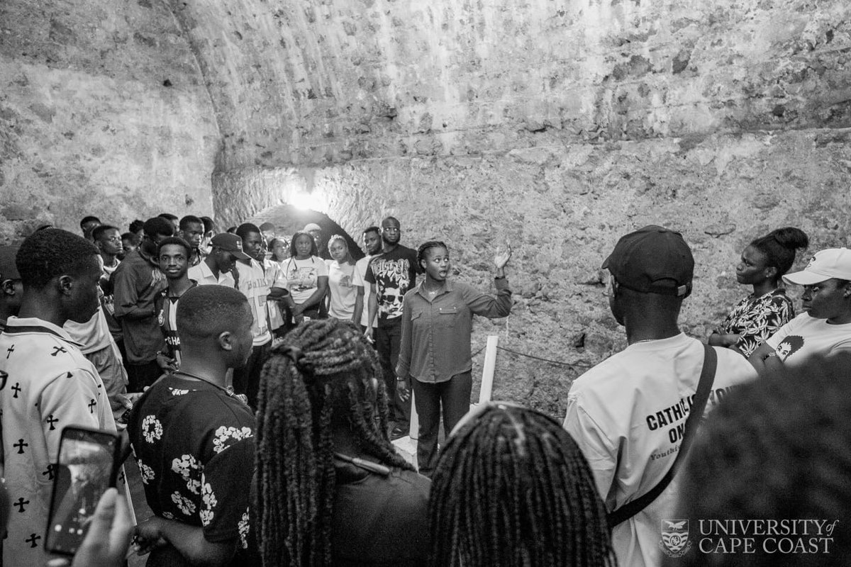 TAGDev_UCC's tweet photo. The second cohort of TAGDev 2.0 scholars from the University Of Cape Coast (UCC), explored the historic Cape Coast Castle 🏰 https://t.co/mAGh1KUM72