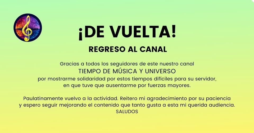 VicManMusic_TMU's tweet photo. Gracias por su paciencia… https://t.co/LMdfHfr5KK